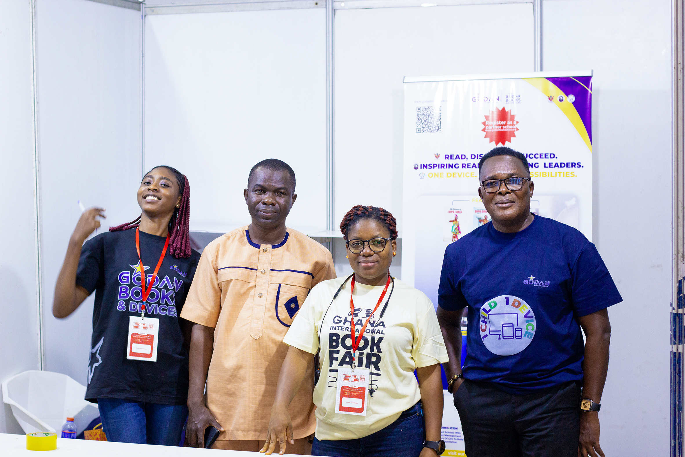 GODAN Foundation Visits Ghana International Book Fair
