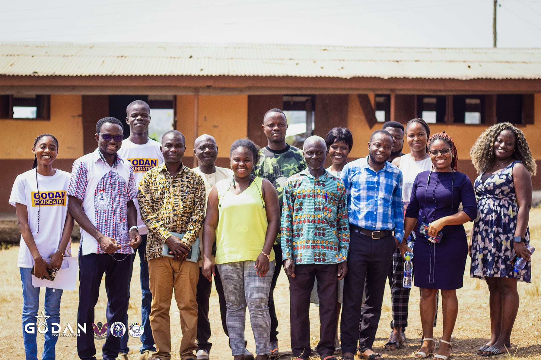 GODAN Foundation Introduces Ghana Reading Icon to Bukunor and Oterkpolu Schools.